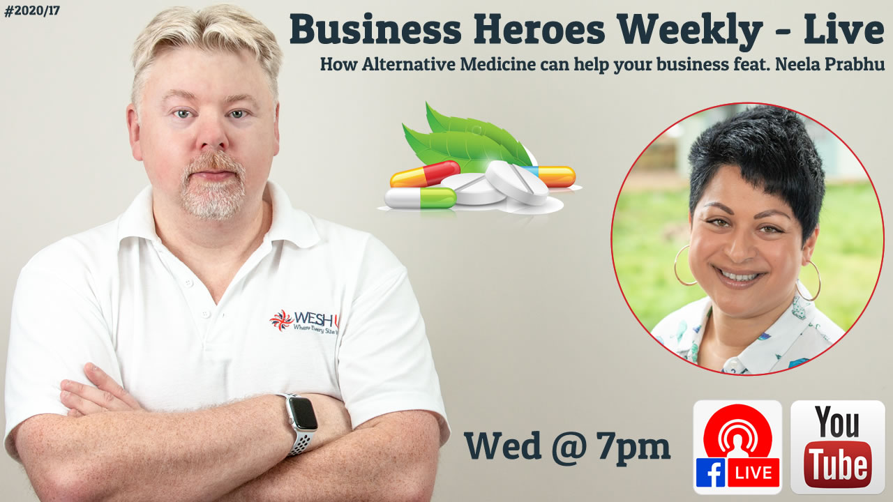 Alternative Medicine can help your business Business Heroes Weekly!